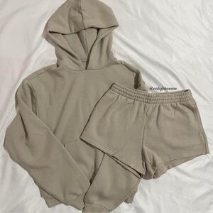 Skims Classic Fleece Set in Stone